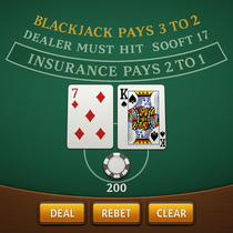 SlotsDJ - Blackjack Table Game - Multiple Variants